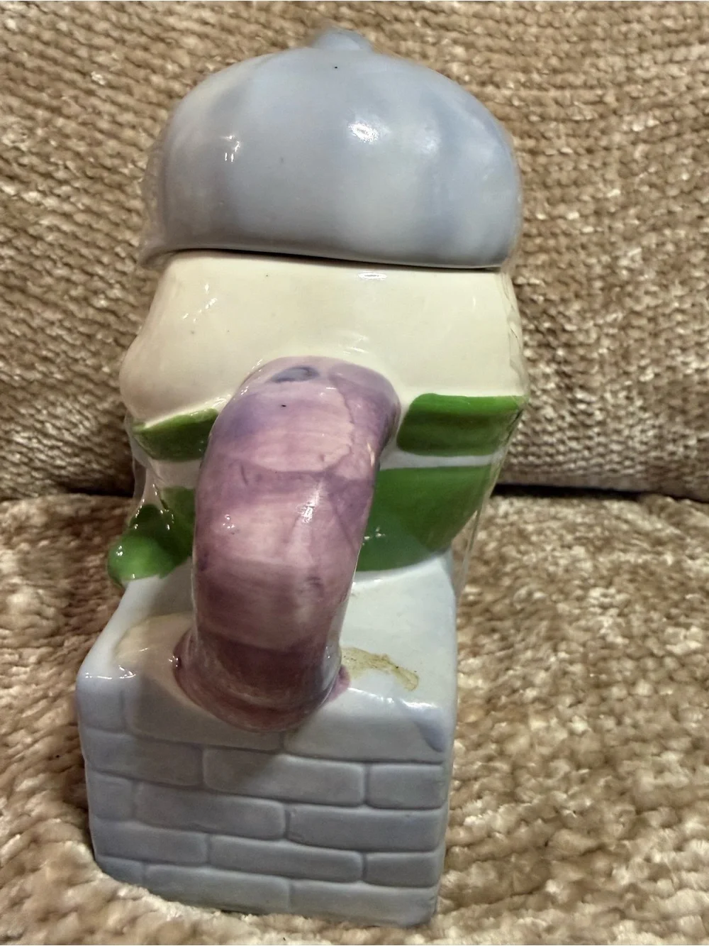 VINTAGE FIETZ HUMPTY DUMPTY TEAPOT WITH LID